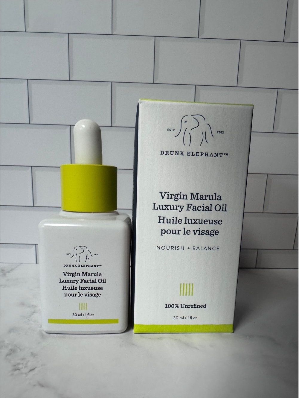 Drunk Elephant Virgin Marula Luxury Facial Oil 30ml Full Size